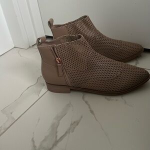 Anthporlogie Leather Tan Ankle Boots size 8